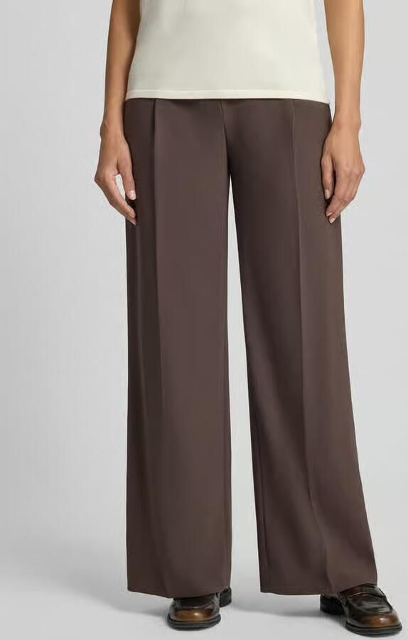 Rich & Royal wide fit broek met plooien in de taille - Foto 2
