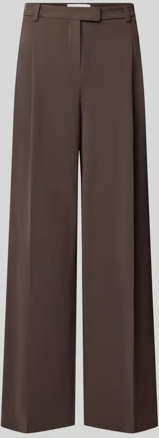 Rich & Royal wide fit broek met plooien in de taille - Foto 3