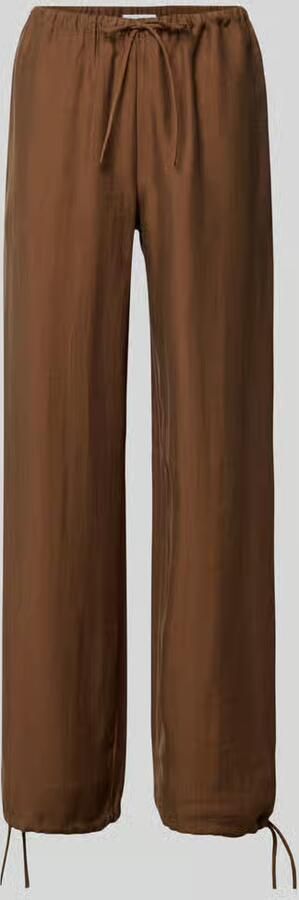 Rich & Royal wide leg broek met elastische band en trekkoord - Foto 4