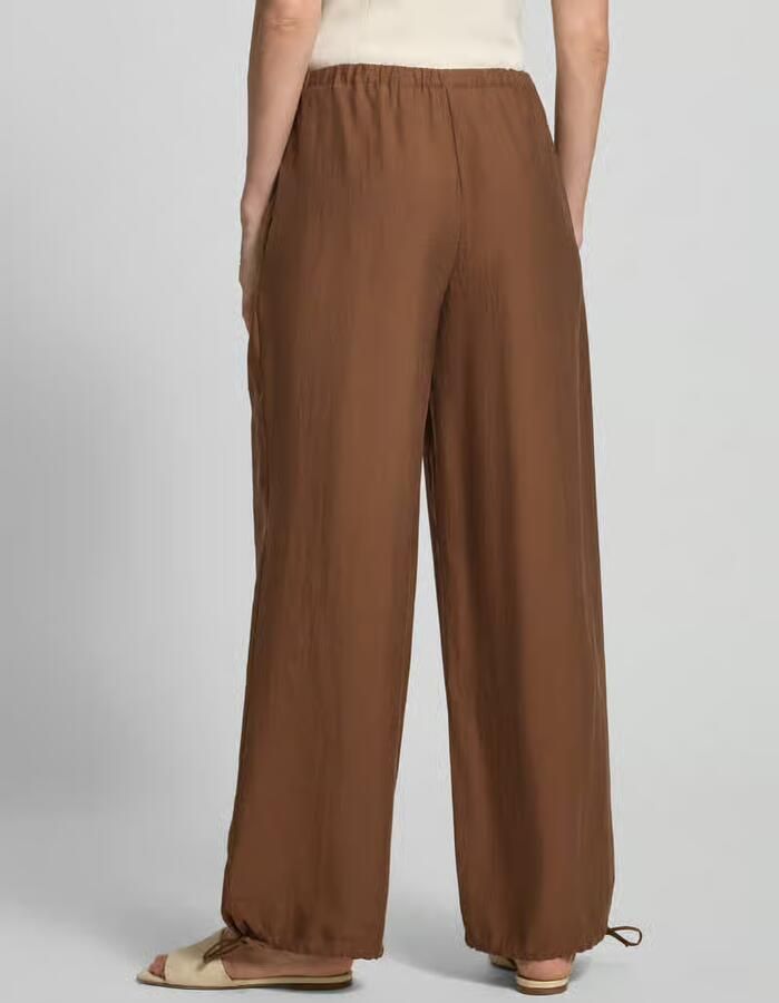 Rich & Royal wide leg broek met elastische band en trekkoord - Foto 2