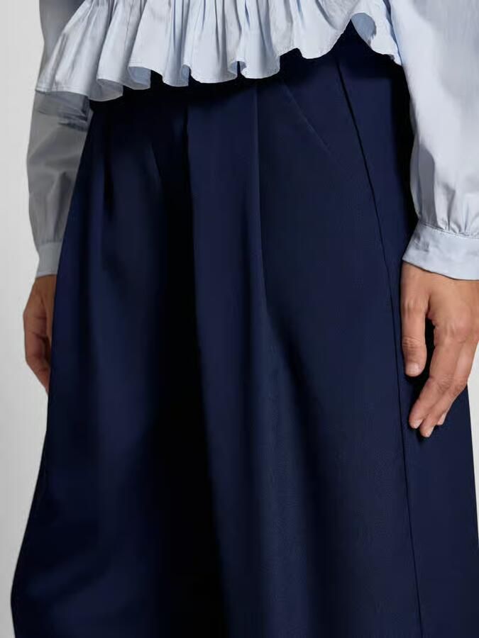Rich & Royal Wide leg broek met elastische band