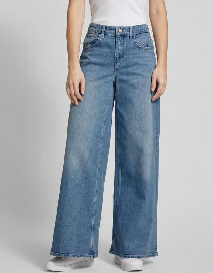 Rich & Royal Wide leg jeans met 5-pocketmodel - Foto 2