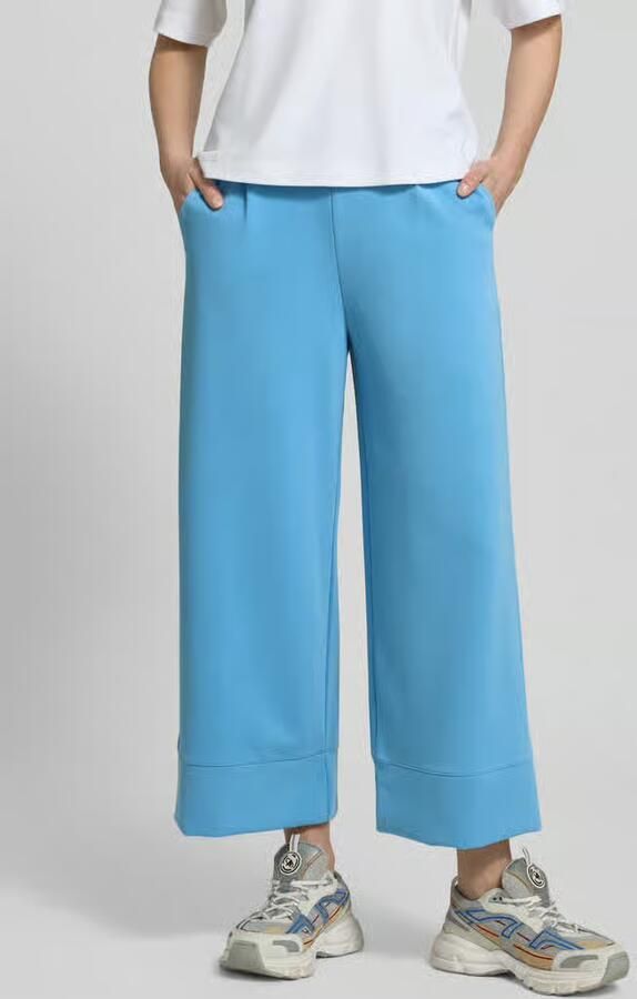 Rich & Royal Wide Leg sweatpants met steekzakken - Foto 4