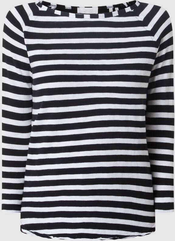 Rich & Royal Shirt met lange mouwen met streepmotief