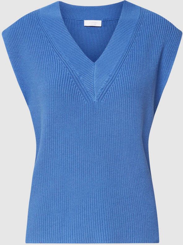Rich & royal Slip-over V-hals Van blauw