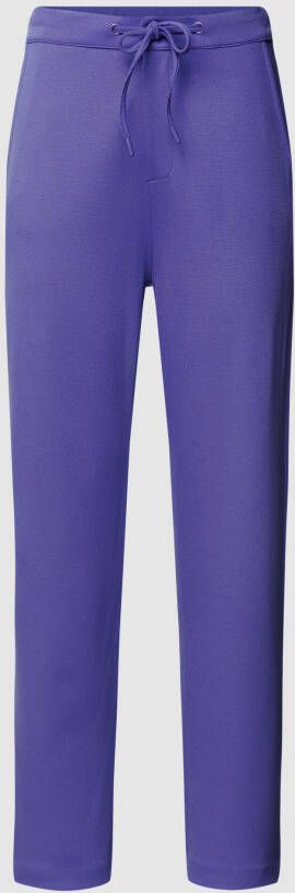 Rich & Royal Stoffen broek met tunnelkoord