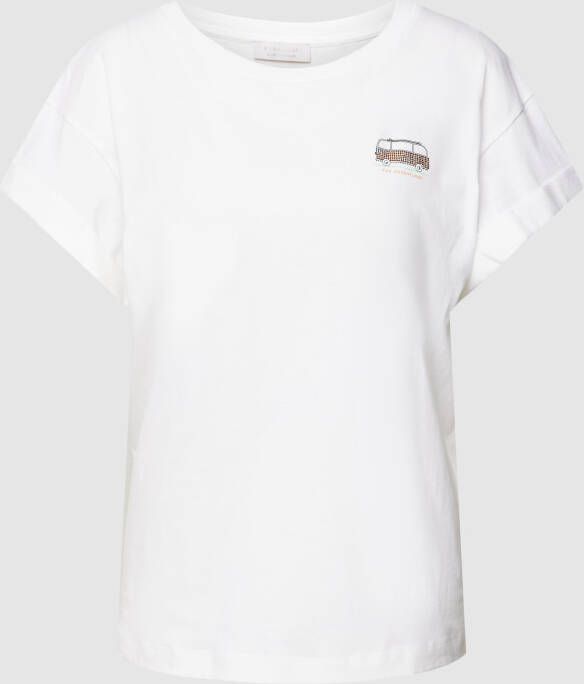 Rich & Royal T-shirt met siersteentjes