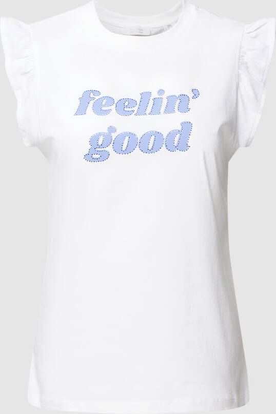 Rich & Royal T-shirt met statementprint