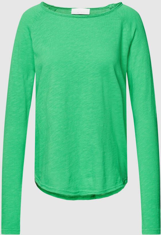 Rich & Royal T-shirt van puur biologisch katoen met boothals