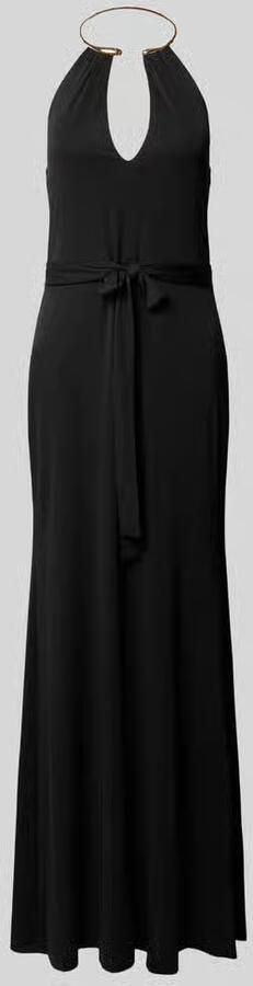 RINASCIMENTO avondjurk met halter in ring-look - Foto 2