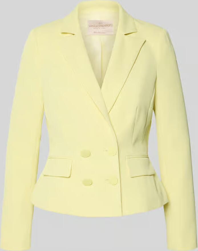 RINASCIMENTO Blazer met reverskraag en dubbele knoopsluiting - Foto 2