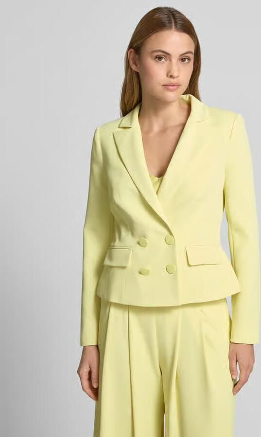 RINASCIMENTO Blazer met reverskraag en dubbele knoopsluiting - Foto 3