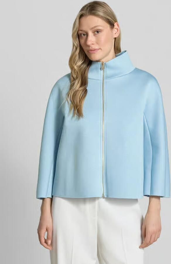 RINASCIMENTO Blazer van viscosemix met opstaande kraag - Foto 3