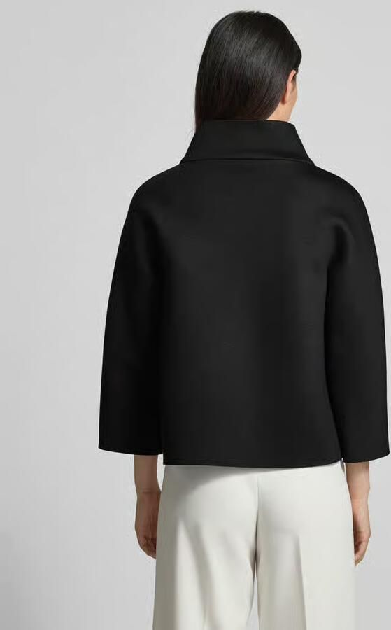 RINASCIMENTO Blazer van viscosemix met opstaande kraag - Foto 3