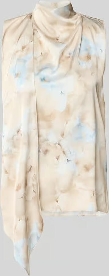 RINASCIMENTO Blouse met opstaande kraag en asymmetrisch design - Foto 2