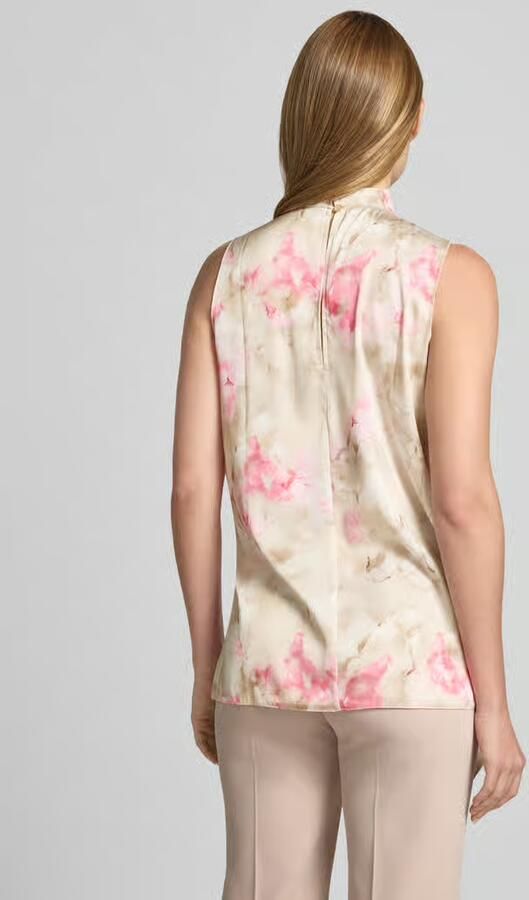 RINASCIMENTO Blouse met opstaande kraag en asymmetrisch design - Foto 3