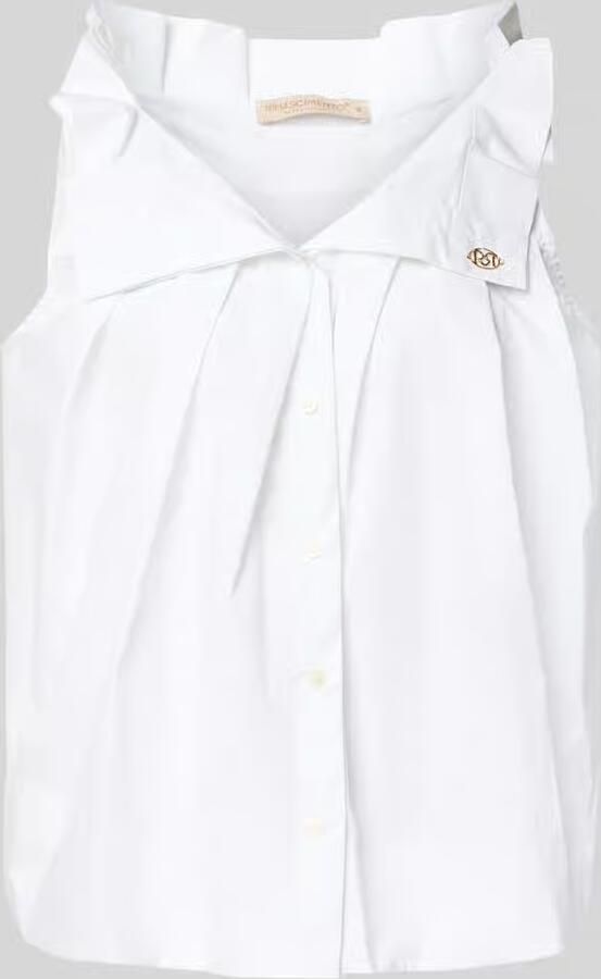 RINASCIMENTO Blouse met platte kraag en ruches - Foto 2