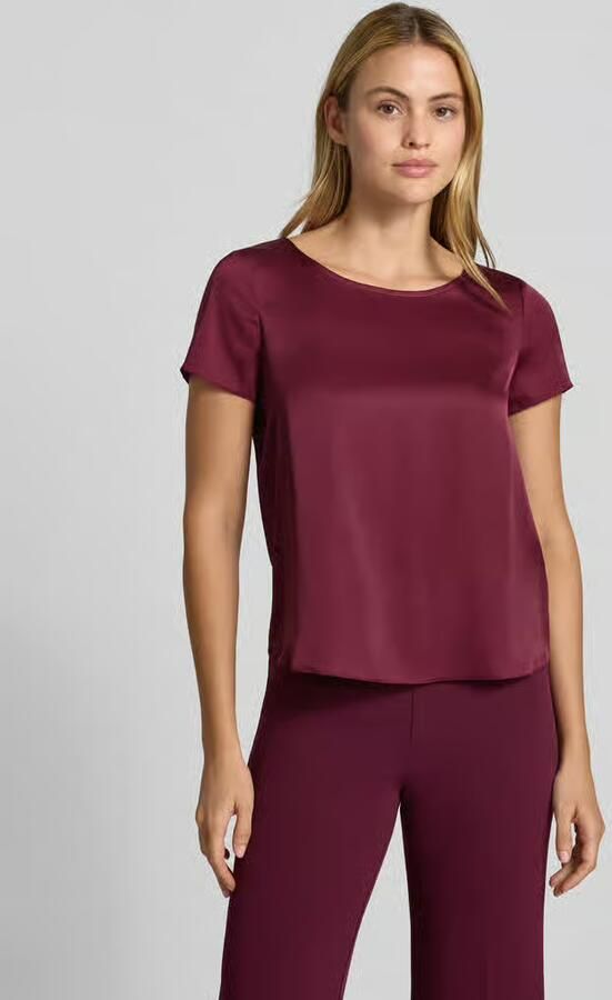 RINASCIMENTO Blouse van satijn met ronde hals - Foto 2