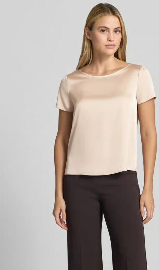 RINASCIMENTO Blouse van satijn met ronde hals - Foto 2