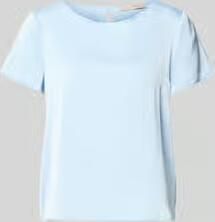 RINASCIMENTO Blouseshirt met ronde hals en afgeronde zoom