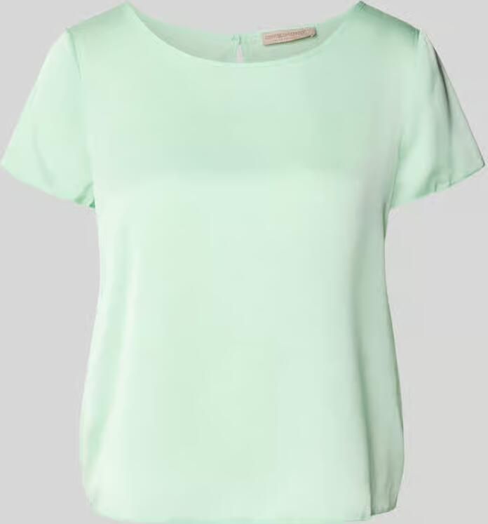 RINASCIMENTO Blouseshirt met ronde hals en afgeronde zoom - Foto 2