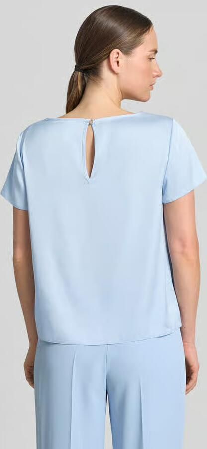 RINASCIMENTO Blouseshirt met ronde hals en afgeronde zoom - Foto 3
