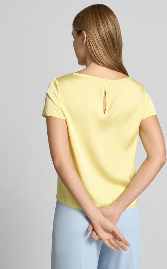 RINASCIMENTO Blouseshirt met ronde hals en afgeronde zoom - Foto 2