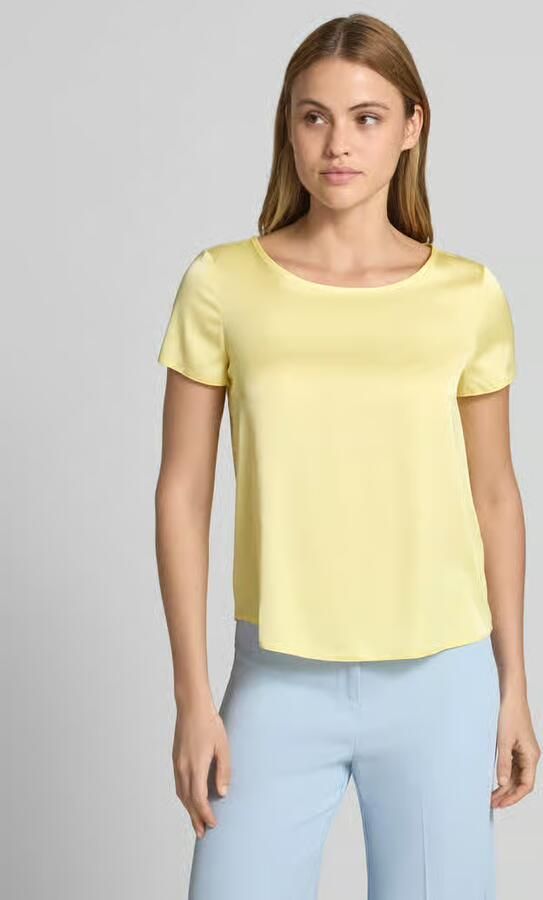 RINASCIMENTO Blouseshirt met ronde hals en afgeronde zoom - Foto 3