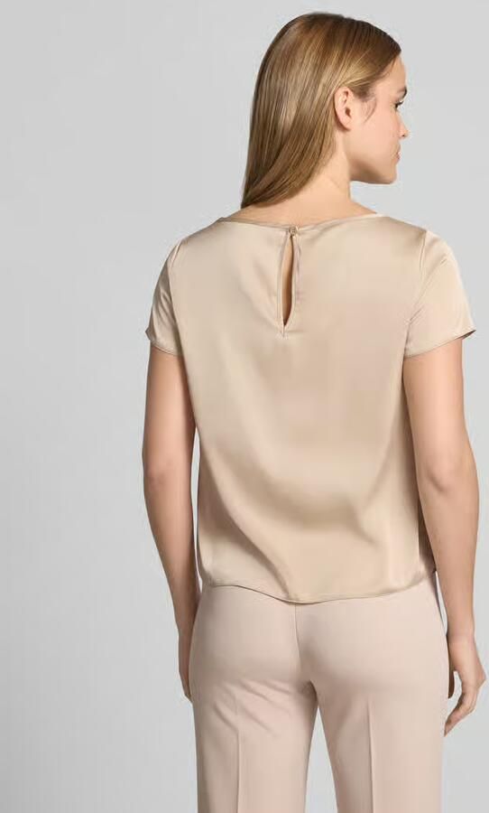 RINASCIMENTO Blouseshirt met ronde hals en afgeronde zoom - Foto 2