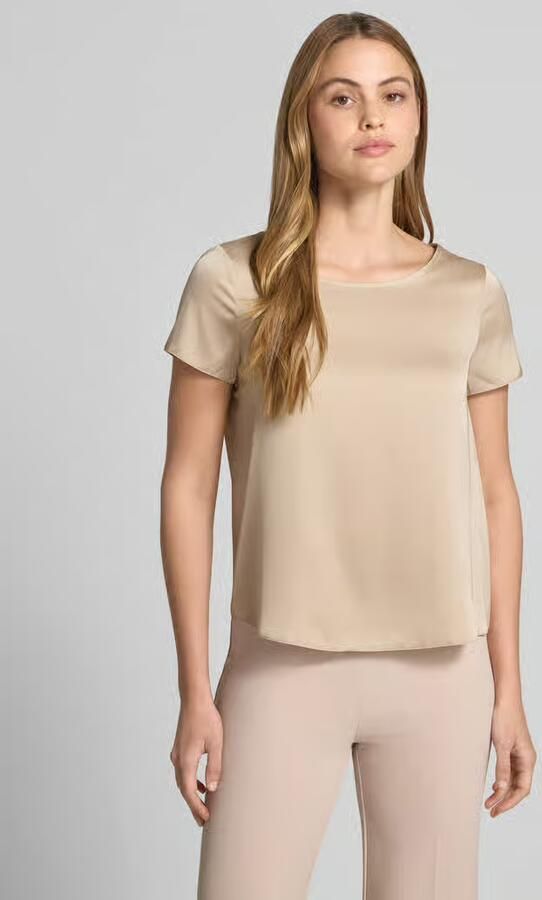 RINASCIMENTO Blouseshirt met ronde hals en afgeronde zoom - Foto 3