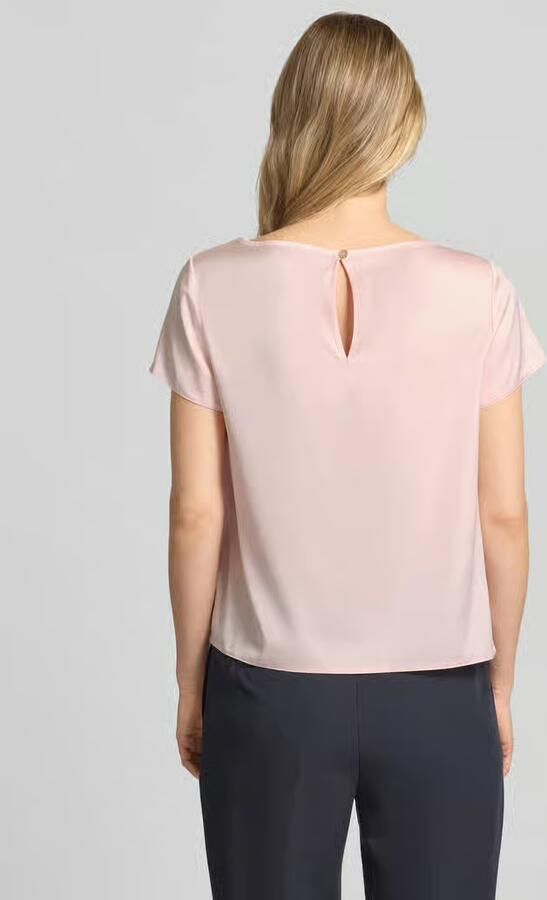 RINASCIMENTO Blouseshirt met ronde hals en afgeronde zoom - Foto 2