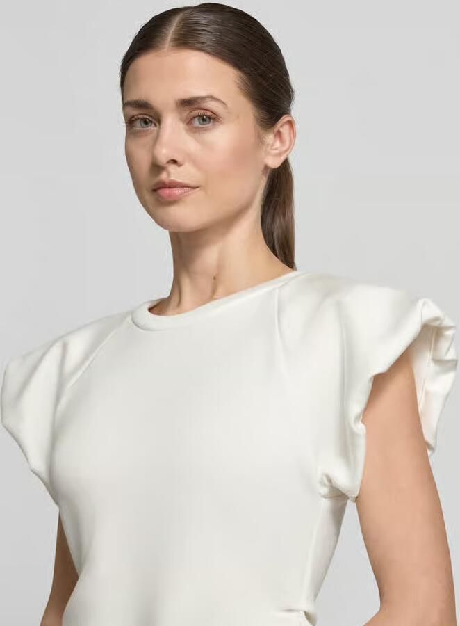 RINASCIMENTO Blouseshirt van viscosemix met pofmouwen