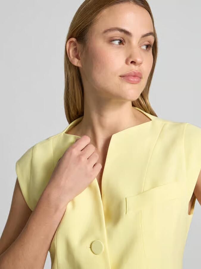 RINASCIMENTO Bodywarmer met V-hals en knoopsluiting