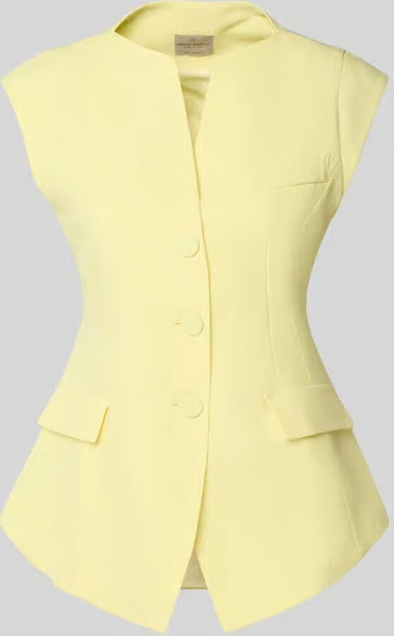 RINASCIMENTO Bodywarmer met V-hals en knoopsluiting - Foto 2