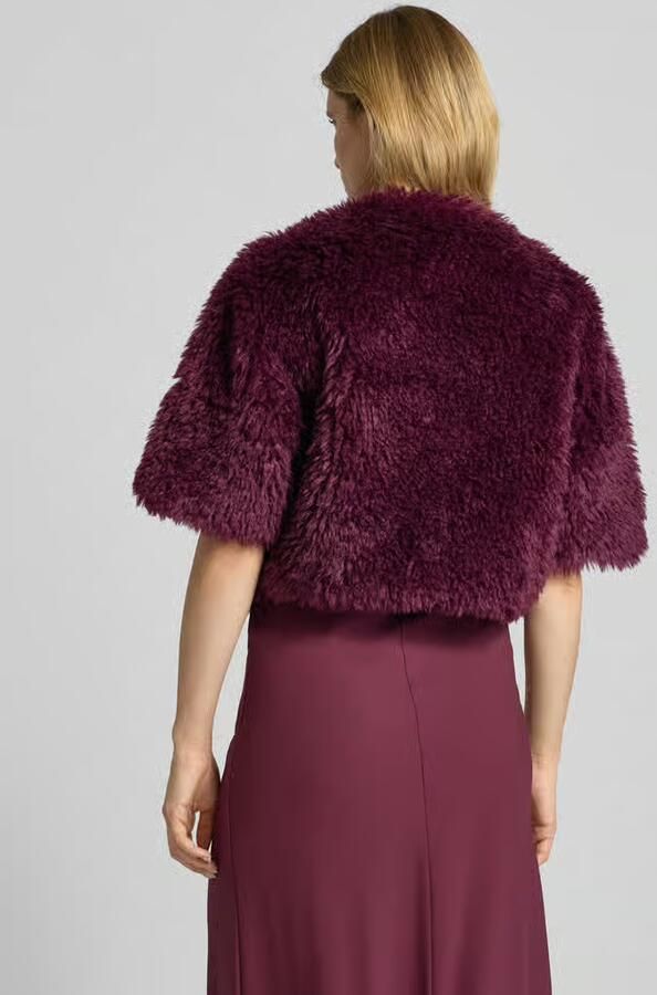 RINASCIMENTO Bolero met imitatiebont - Foto 3