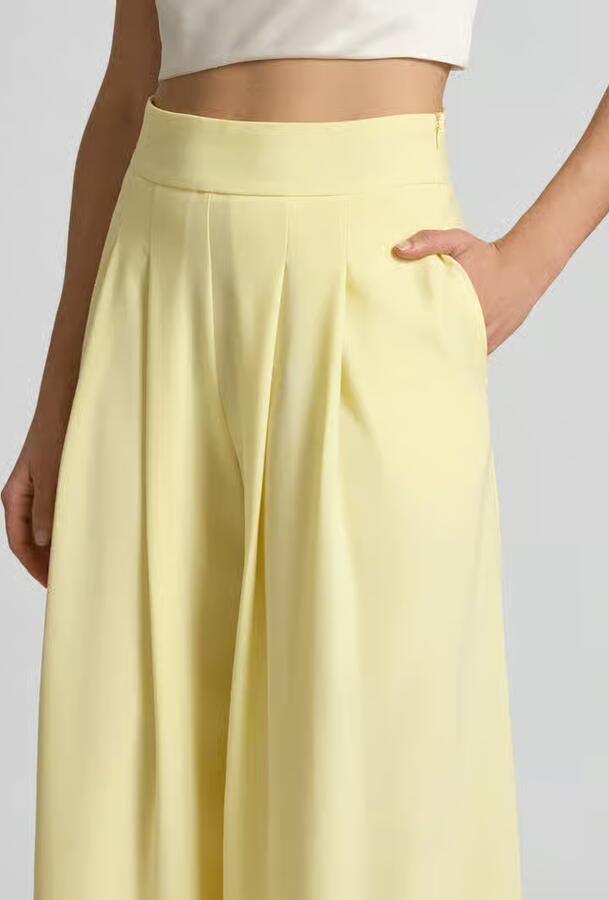 RINASCIMENTO Broek met plooien en zijritssluiting