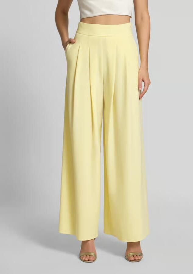 RINASCIMENTO Broek met plooien en zijritssluiting - Foto 3