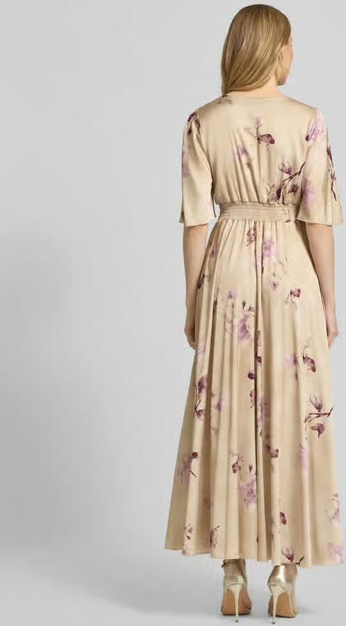RINASCIMENTO Cocktailjurk in midilengte met all-over bloemenprint