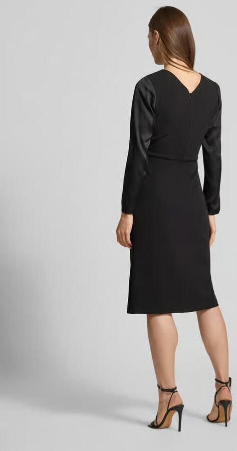 RINASCIMENTO Cocktailjurk met plooien