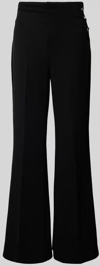 RINASCIMENTO Flared cut broek met knopen - Foto 2