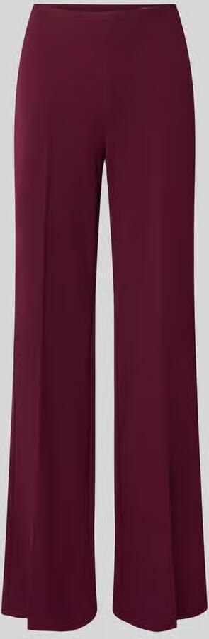 RINASCIMENTO flared fit stoffen broek met persplooien