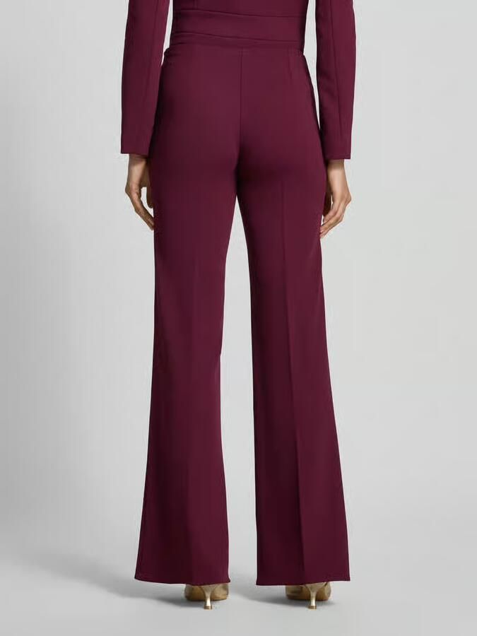 RINASCIMENTO flared fit stoffen broek met persplooien - Foto 2