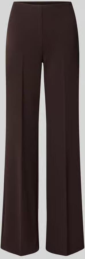 RINASCIMENTO flared fit stoffen broek met persplooien
