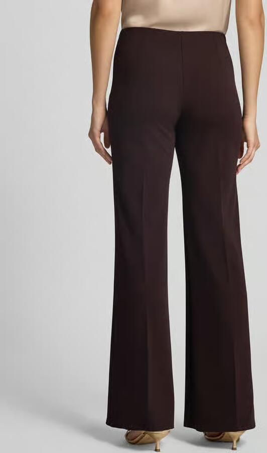RINASCIMENTO flared fit stoffen broek met persplooien - Foto 3