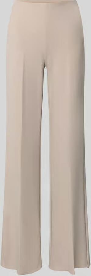 RINASCIMENTO flared fit stoffen broek met persplooien