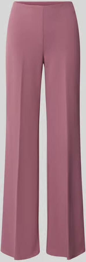 RINASCIMENTO flared fit stoffen broek met persplooien