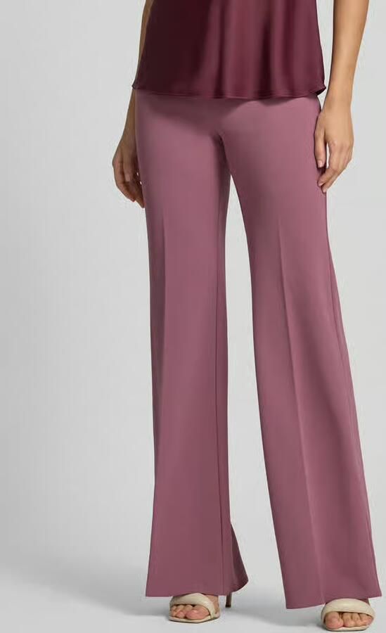 RINASCIMENTO flared fit stoffen broek met persplooien - Foto 3