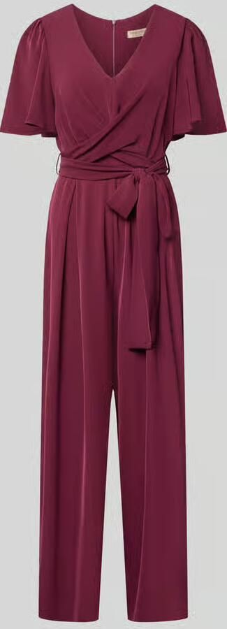 RINASCIMENTO jumpsuit met stoffen riem