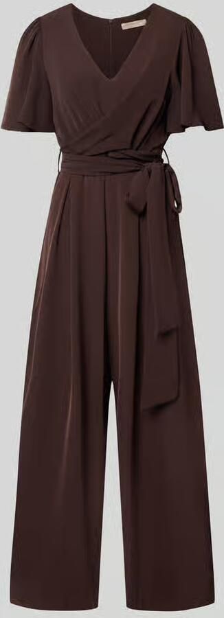 RINASCIMENTO jumpsuit met stoffen riem