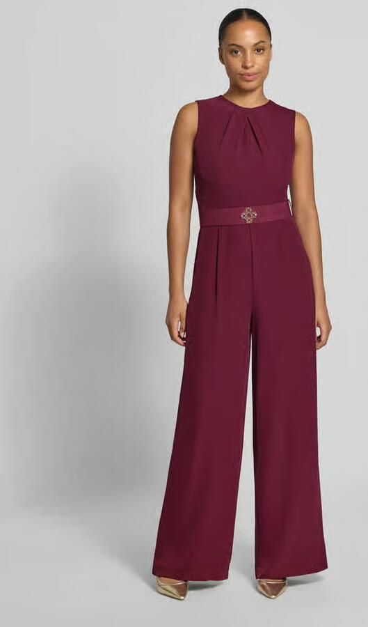 RINASCIMENTO jumpsuit met stoffen riem - Foto 3